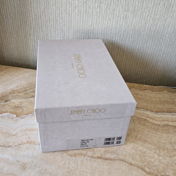 Jimmy Choo Sandals Black MSRP $595 Jimmy Choo Kes Slide Sandals - Picture 11 of 17